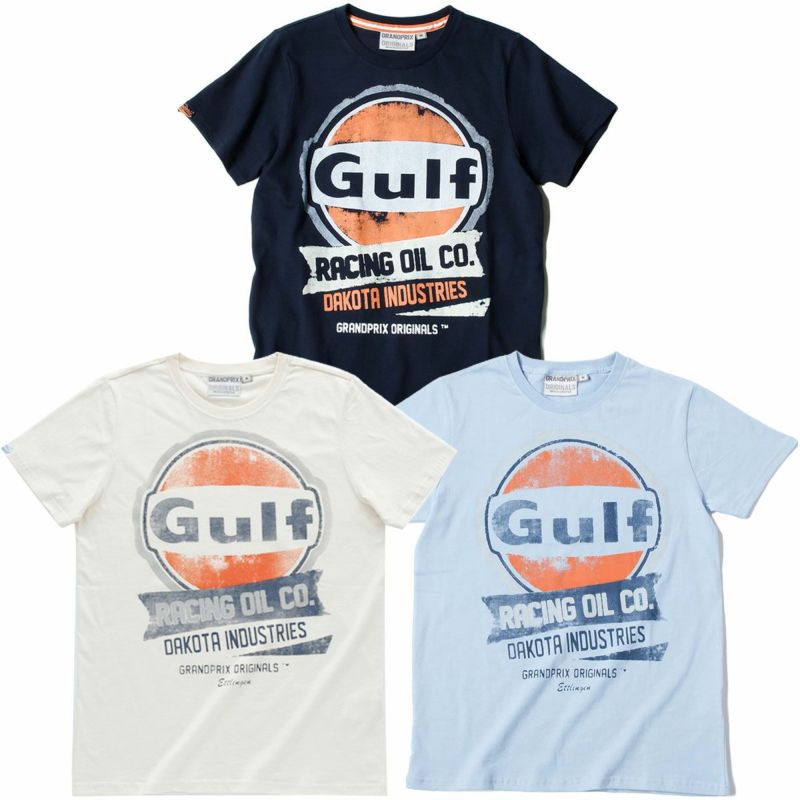 GULF｜レーシング オイル Tシャツ｜
