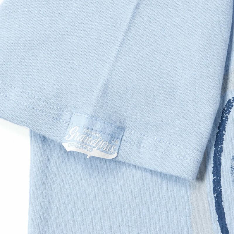 GULF｜レーシング オイル ｜Tシャツ｜ガルフブルー