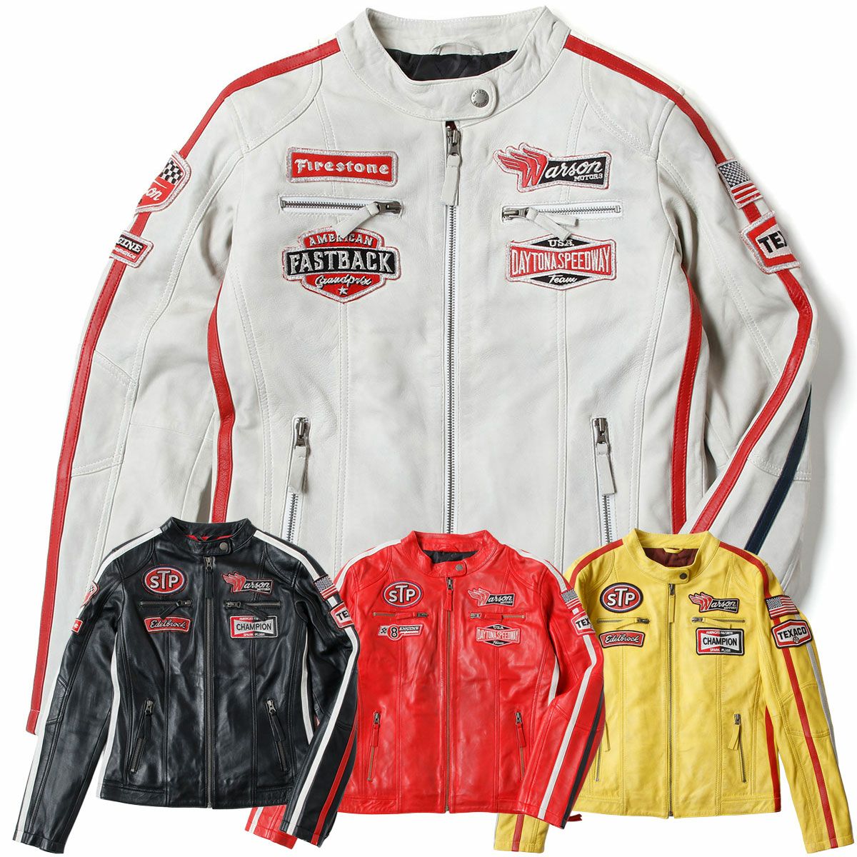 Warson Motors｜デイトナ レザージャケット レディ｜アウター