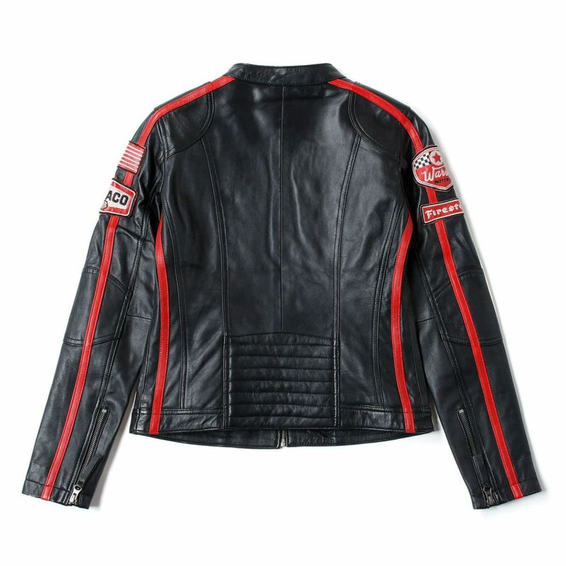 Warson Motors｜デイトナ レザージャケット レディ｜アウター｜ブラック