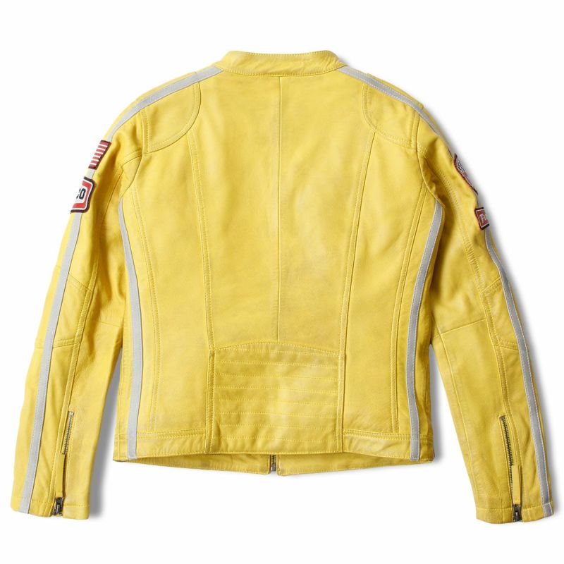 Warson Motors｜デイトナ レザージャケット レディ｜アウター｜イエロー