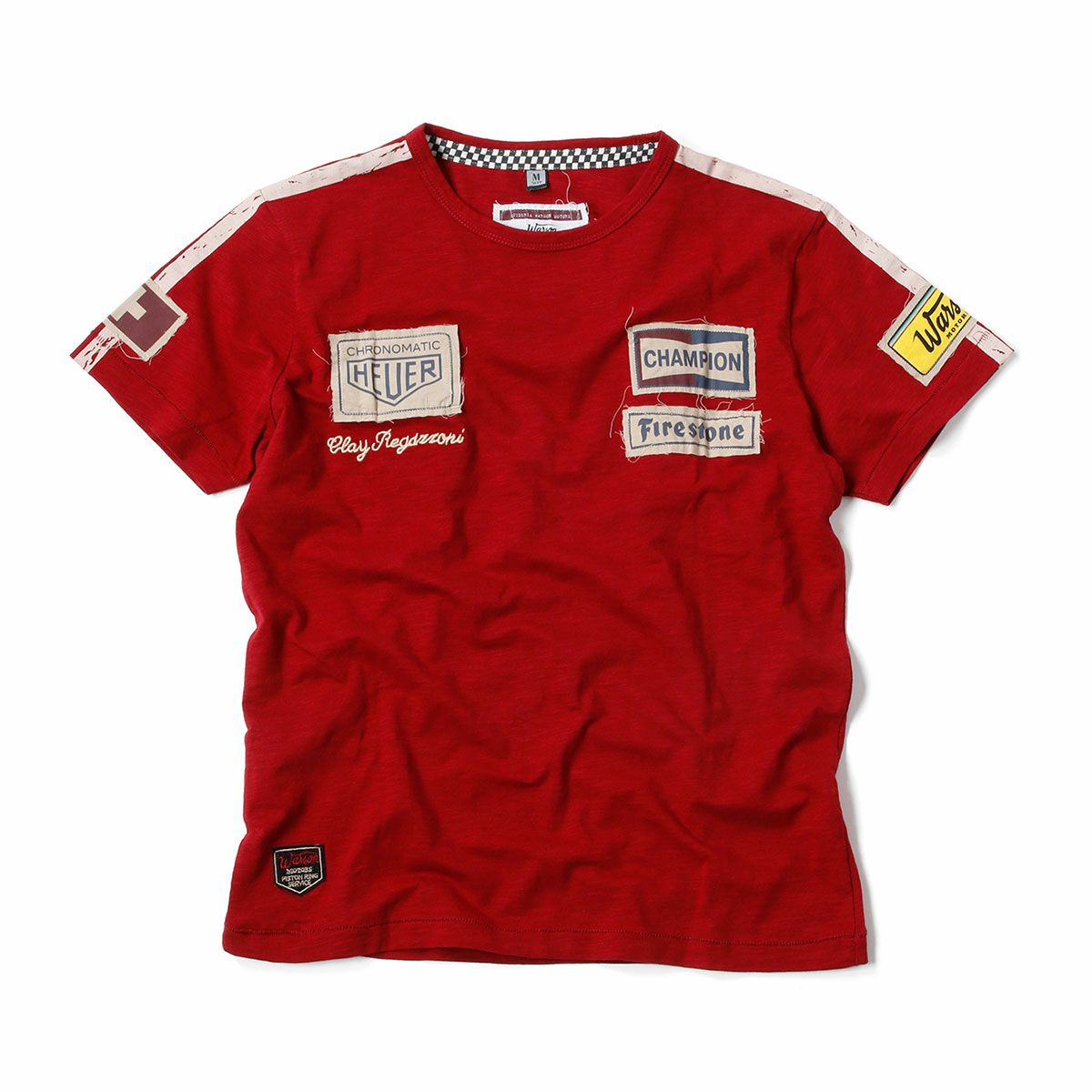 Warson Motors｜レガツォーニ Tシャツ｜レッド