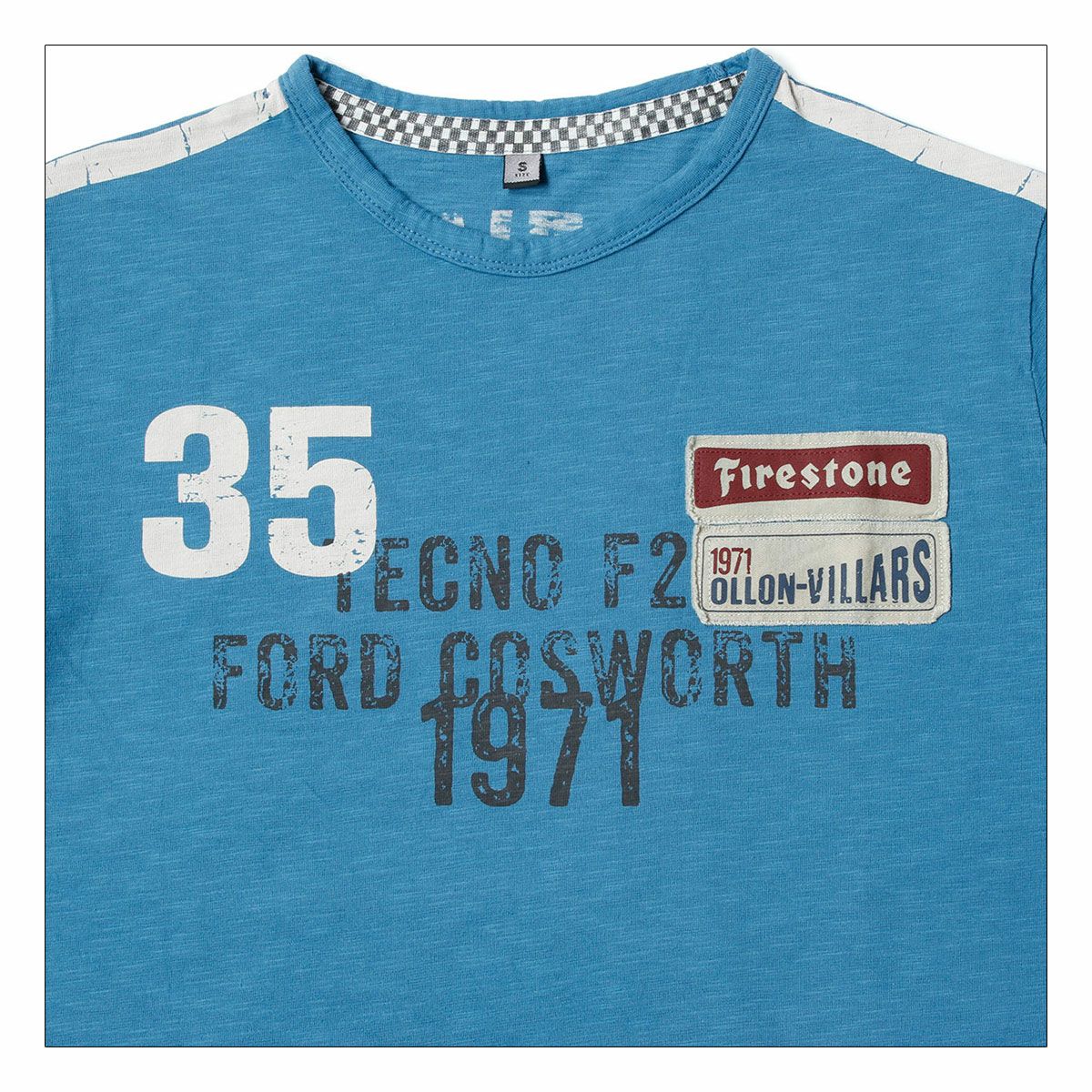 Warson Motors｜セベールTシャツ｜ブルー