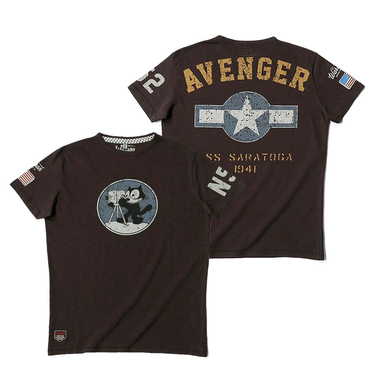 Warson Motors｜アベンジャー Tシャツ｜カーボン