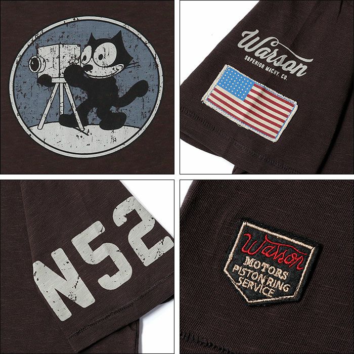 Warson Motors｜アベンジャー Tシャツ｜カーボン