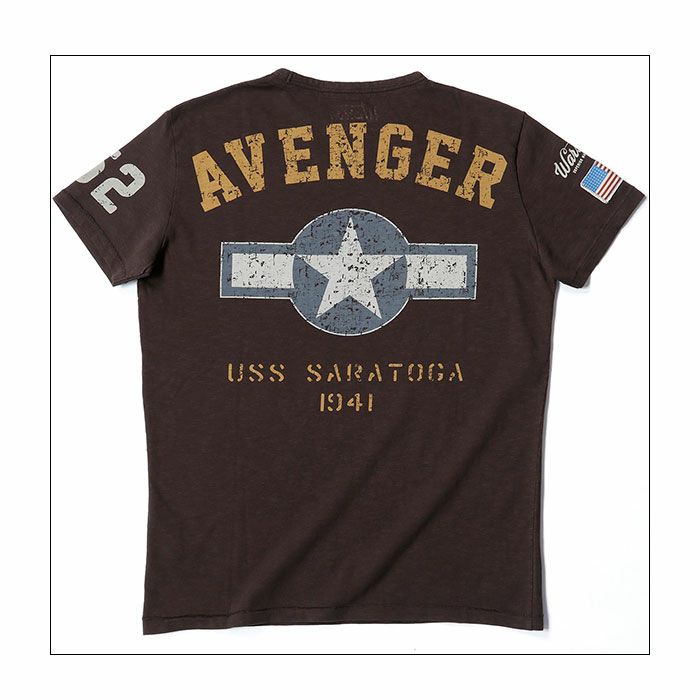 Warson Motors｜アベンジャー Tシャツ｜カーボン