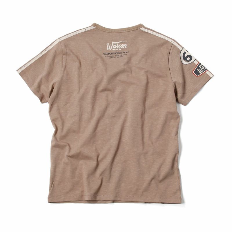 Warson Motors｜マスタング67 Tシャツ｜ブラウン
