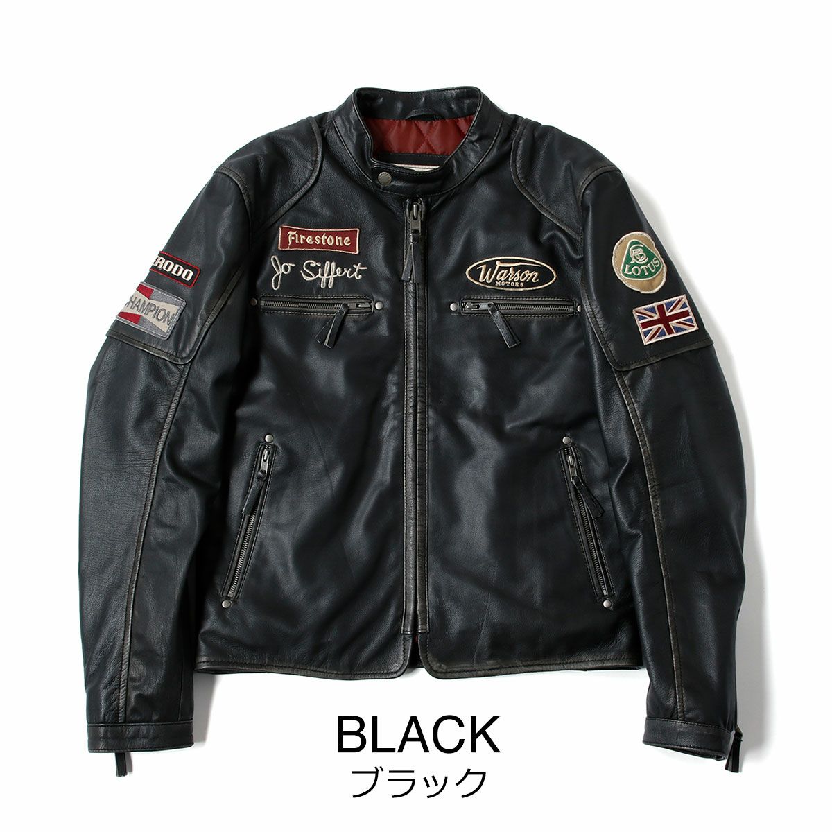 Warson Motors｜ジョー・シフェール レザージャケット｜アウター｜ブラック