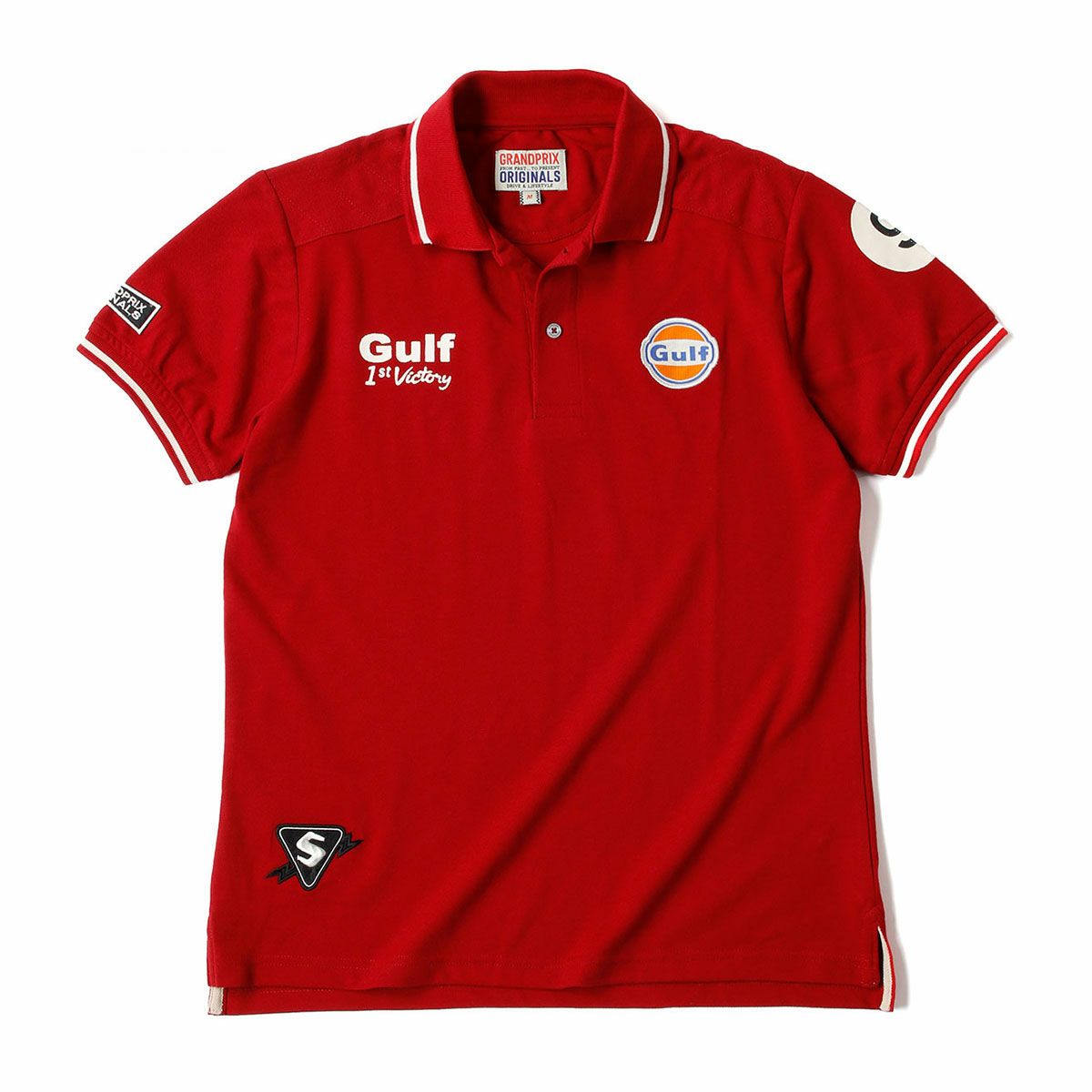 GULF｜ガルフ ヴィンテージ ポロ｜ポロシャツ｜ボルドー