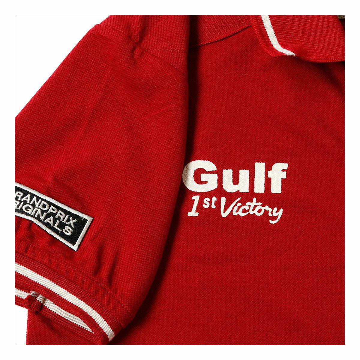GULF｜ガルフ ヴィンテージ ポロ｜ポロシャツ｜ボルドー