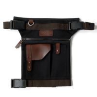 helstons｜レッグ バッグ｜ブラック