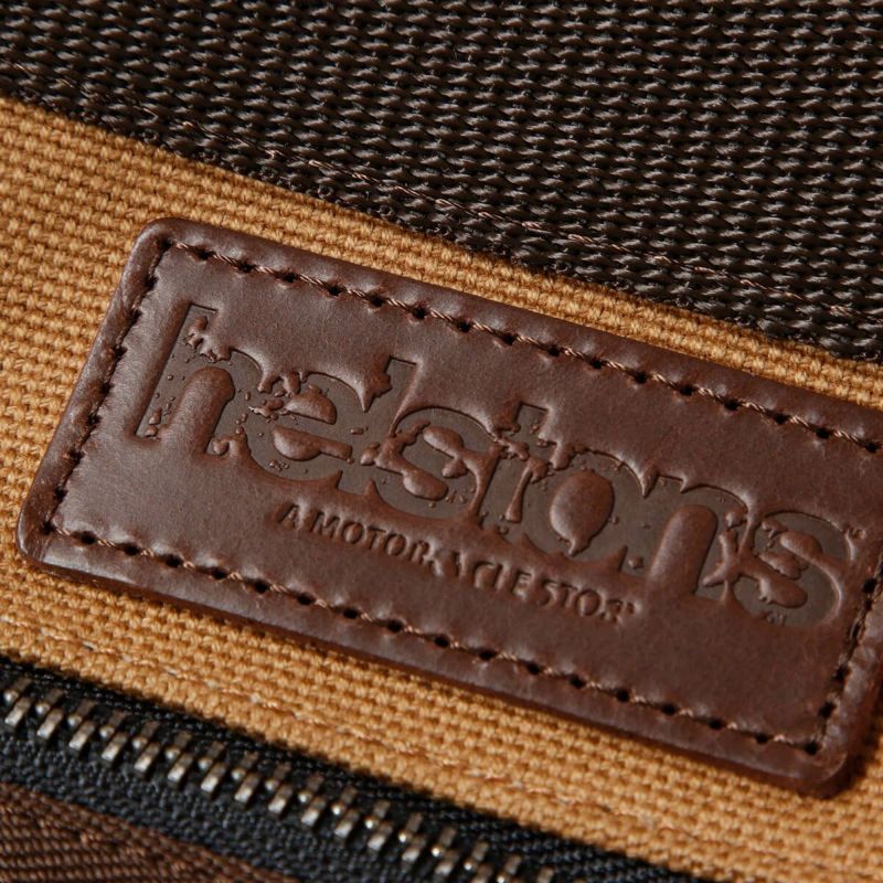 helstons｜レッグ バッグ｜ブラウン×ダークブラウン