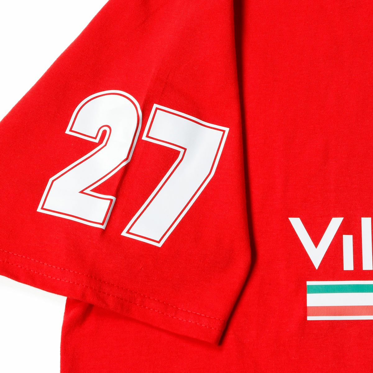 RETRO FORMULA 1｜Gilles Villeneuve T-shirt｜Tシャツ｜レッド