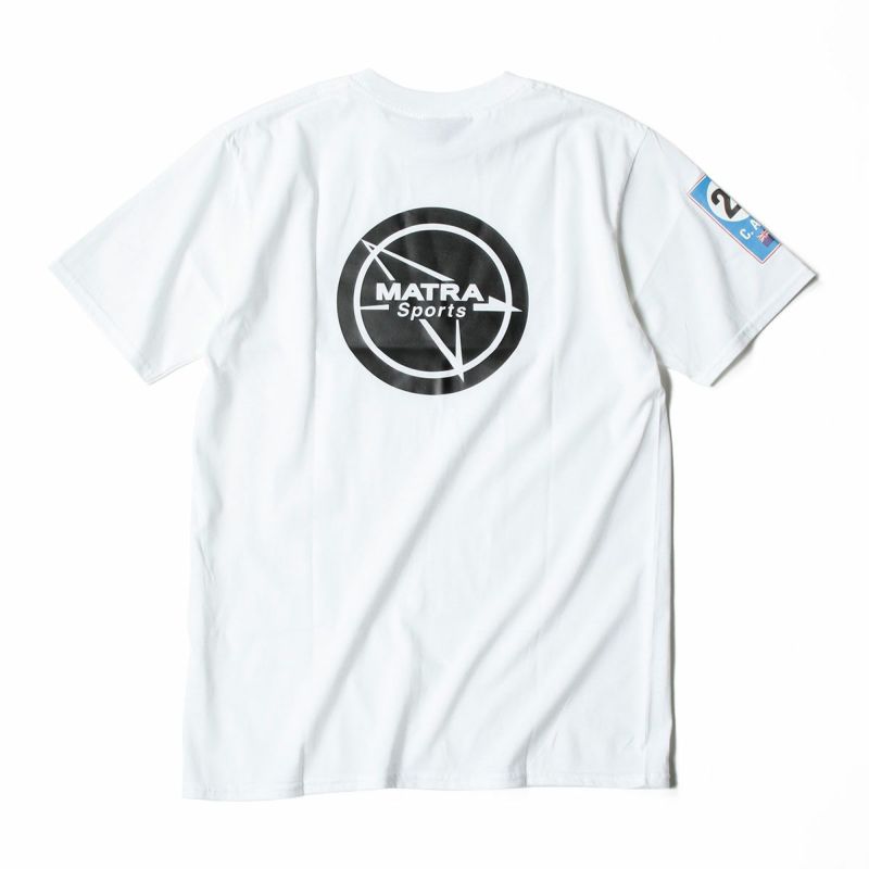 RETRO FORMULA 1｜MATRA Mens T-shirt 02｜Tシャツ｜ホワイト