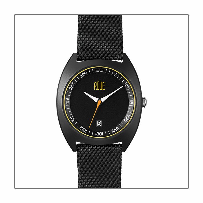 ROUE｜CAL THREE｜時計｜ブラックケース