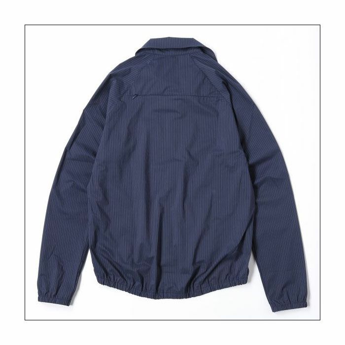 Mille Miglia｜2WAY ナイロン ストライプジャケット｜アウター｜ネイビー
