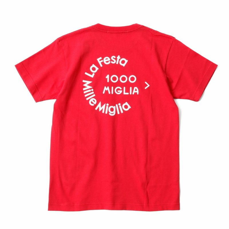 Mille Miglia｜MM Tシャツ｜レッド