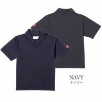 Mille Miglia｜ショールカラー 半袖｜ポロシャツ｜ネイビー