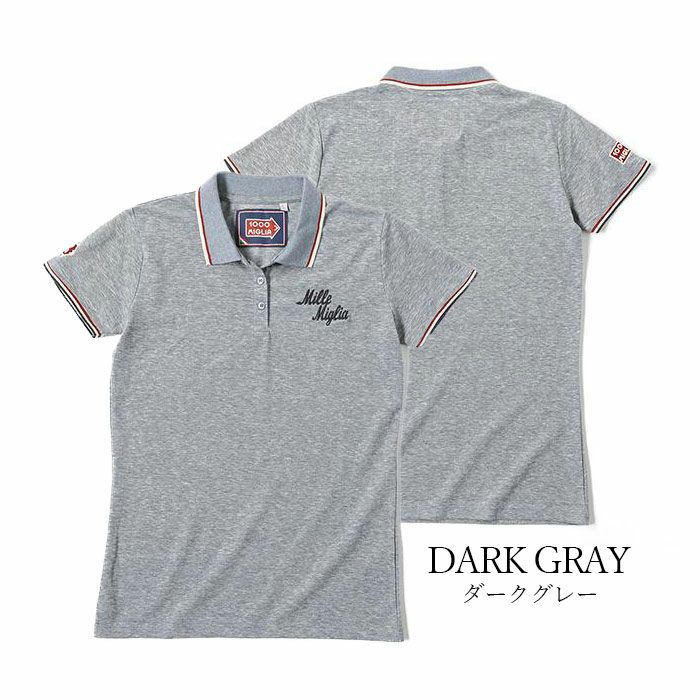 Mille Miglia｜パネマ ポロ｜ポロシャツ｜ダークグレー