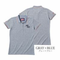 Mille Miglia｜パネマ ポロ｜ポロシャツ｜グレー×ブルー
