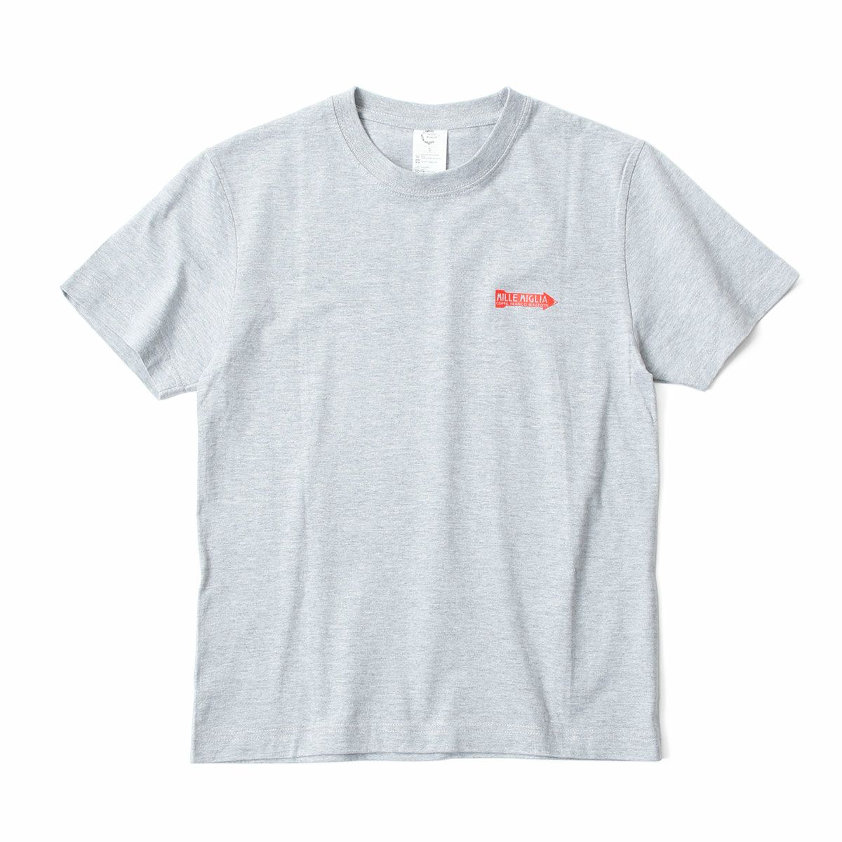 Mille Miglia｜ルート マップ 2017 Tシャツ｜グレー