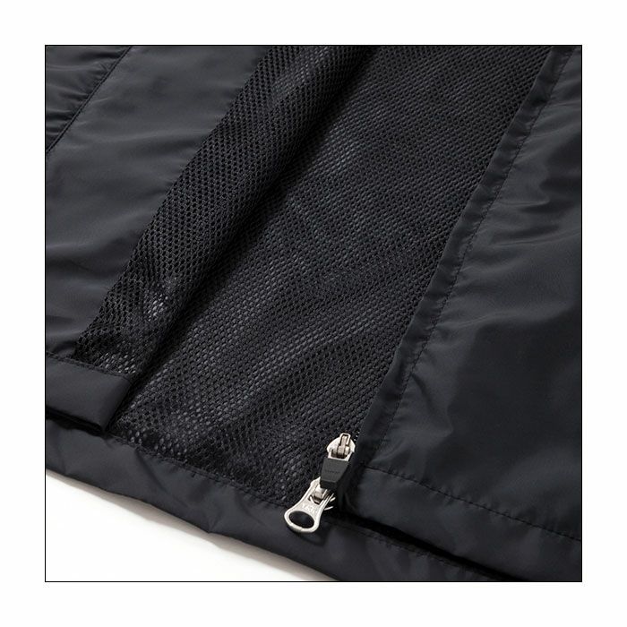 SHINICHIRO ARAKAWA｜ウィンドブレーカー｜インナージャケッ｜ブラック