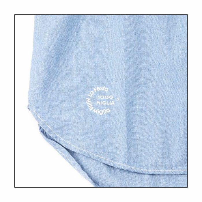 Mille Miglia｜シャンブレーシャツ｜ブルー