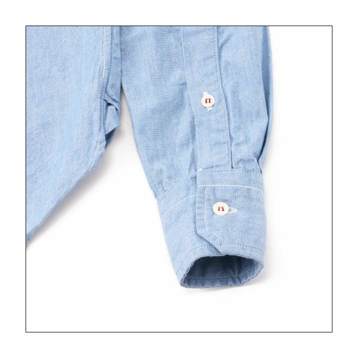 Mille Miglia｜シャンブレーシャツ｜ブルー