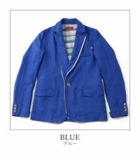 SHINICHIRO ARAKAWA｜麻ジャケット｜アウター｜ブルー