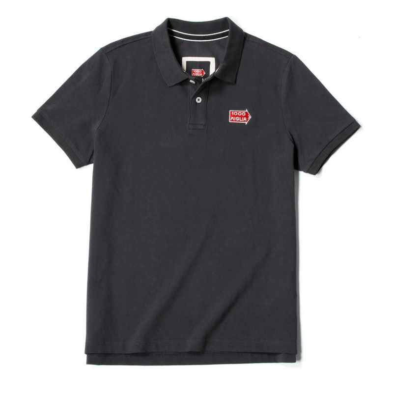 Mille Miglia｜ポロ ピケ 2019（メンズ）｜ポロシャツ｜チャコール