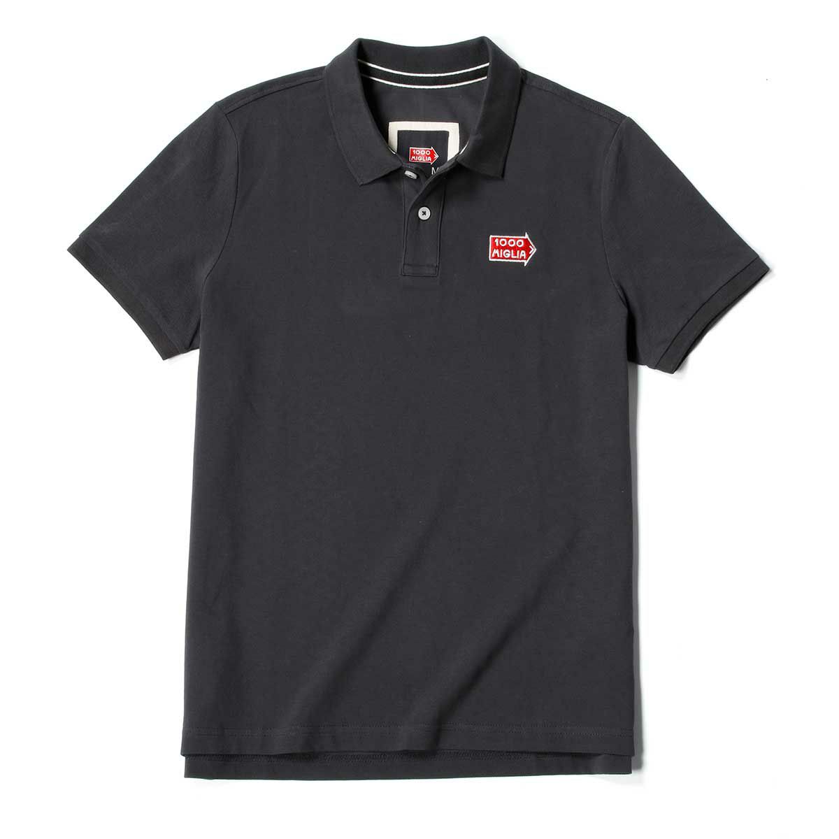 Mille Miglia｜ポロ ピケ 2019（メンズ）｜ポロシャツ｜チャコール