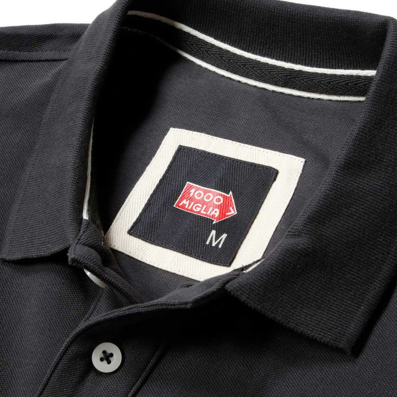Mille Miglia｜ポロ ピケ 2019（メンズ）｜ポロシャツ｜チャコール