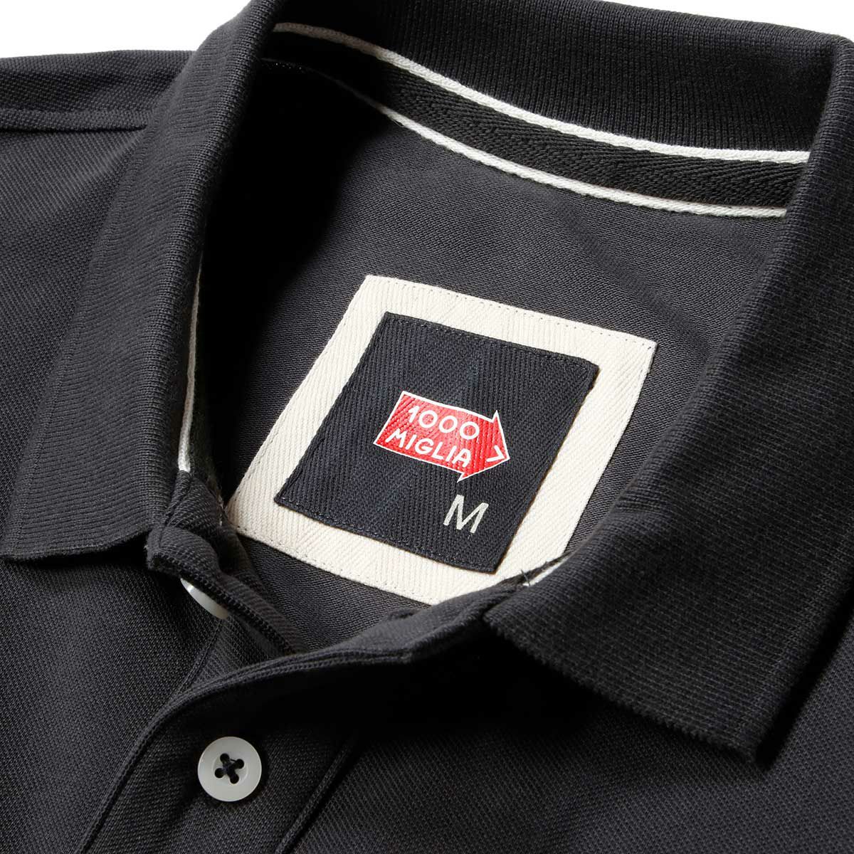 Mille Miglia｜ポロ ピケ 2019（メンズ）｜ポロシャツ｜チャコール