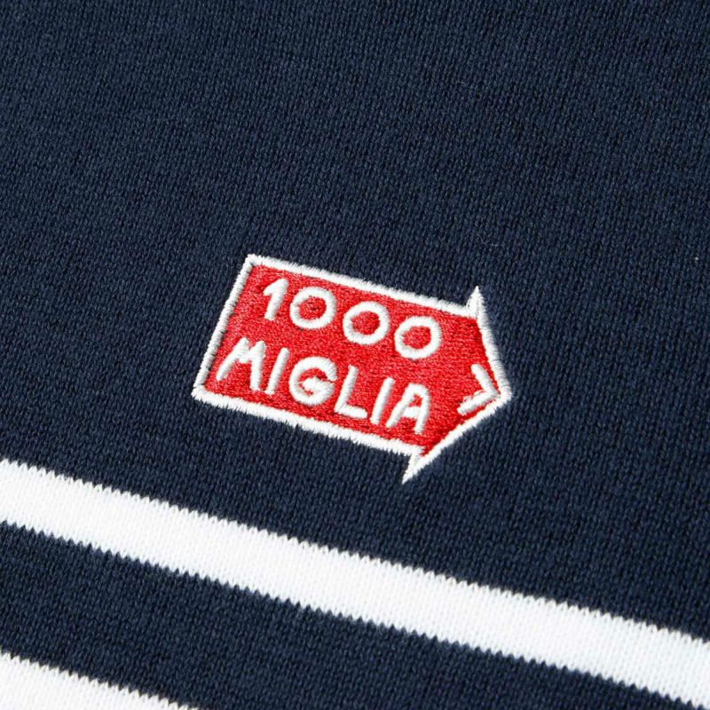 Mille Miglia｜MMストライプロングスリーブ2019 UOMO｜ネイビー