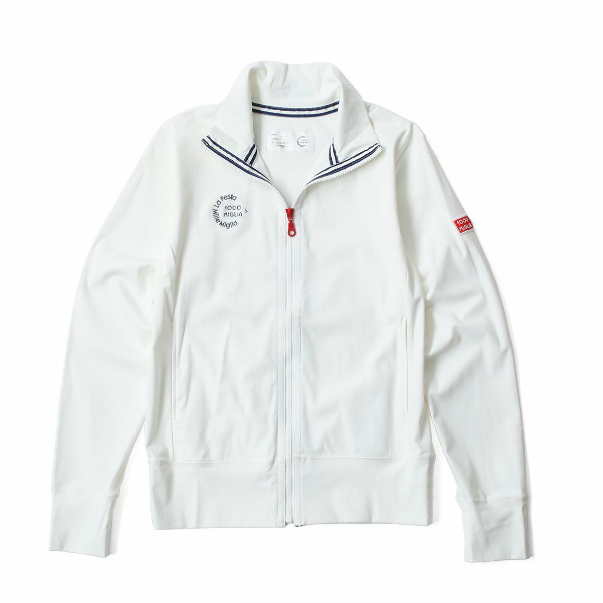 Mille Miglia｜ストレッチ ジャージ｜スウェット｜ホワイト