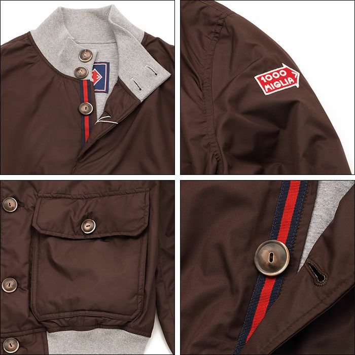Mille Miglia｜フレッチャ ライト ジャケット ウーマン｜アウター｜ブラウン