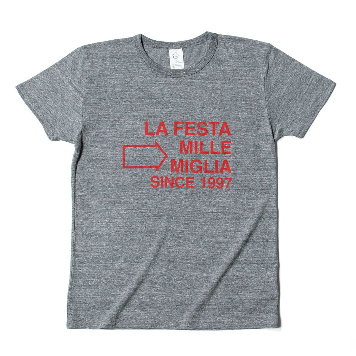 Mille Miglia｜ラフェスタ オリジナル Tシャツ 2019｜ヴィンテージヘザーグレー