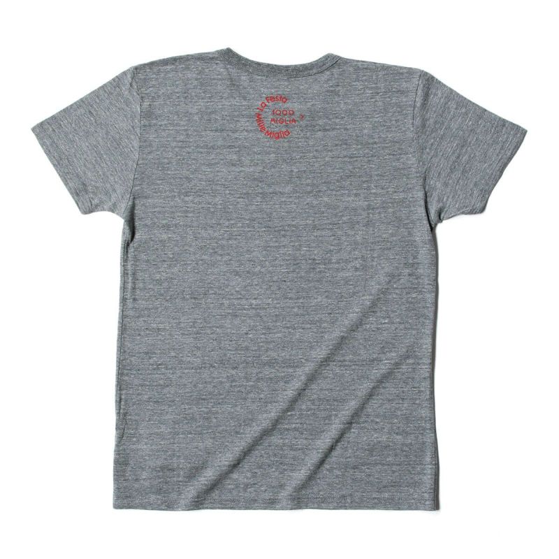Mille Miglia｜ラフェスタ オリジナル Tシャツ 2019｜ヴィンテージヘザーグレー