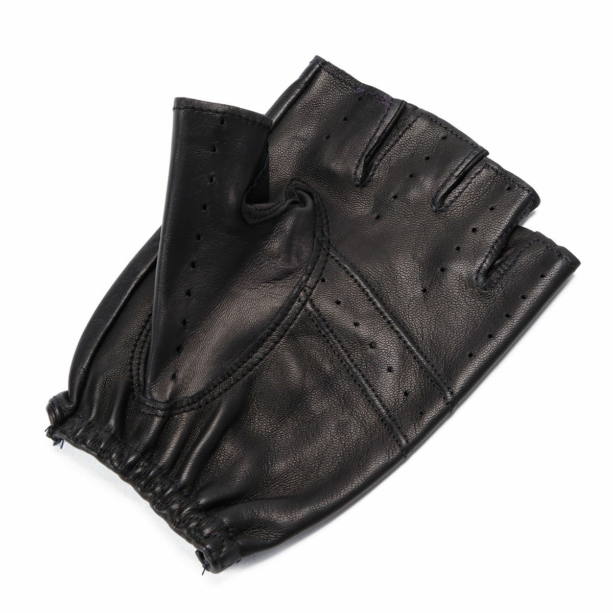 Motorimoda｜ナポリ ドライブ ストライプ｜ハーフ｜ブラック