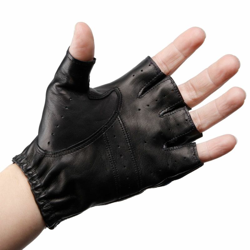 Motorimoda｜ナポリ ドライブ ストライプ｜ハーフ｜ブラック