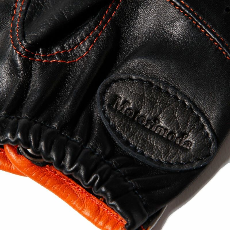 Motorimoda｜ナポリ ドライブ チェッカー｜ハーフ｜ブラック