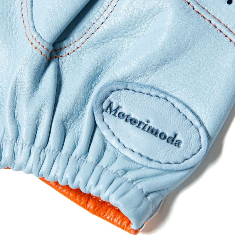 Motorimoda｜ナポリ ドライブ チェッカー｜ハーフ｜スカイ