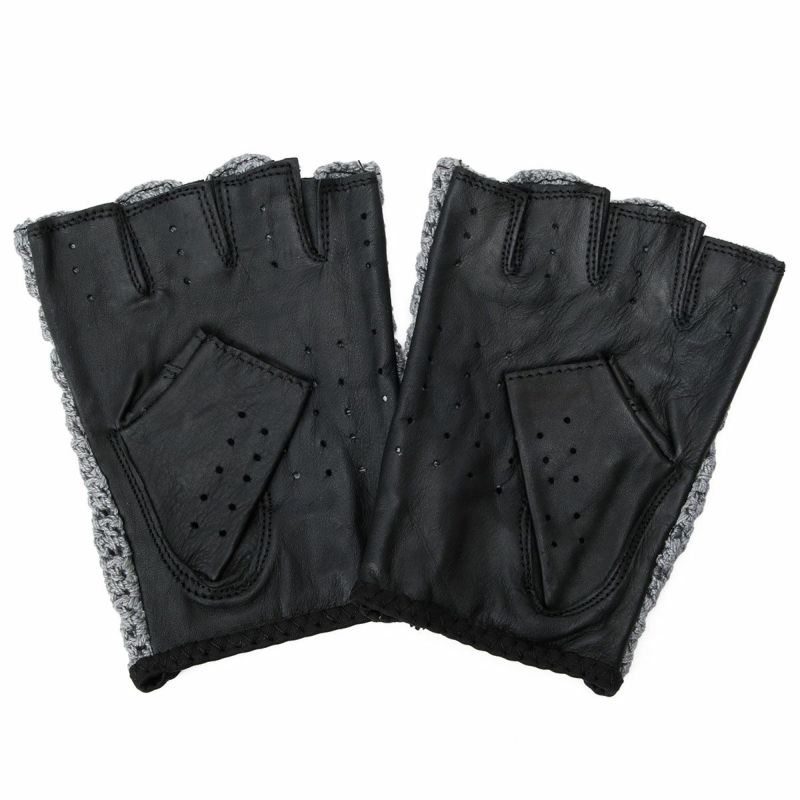 OMP Racing｜タツィオ グローブ｜ハーフ｜ブラック×グレー