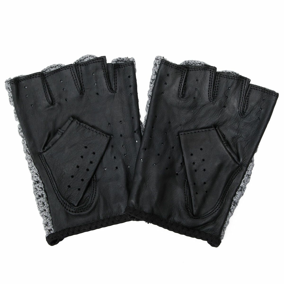 OMP Racing｜タツィオ グローブ｜ハーフ｜ブラック×グレー