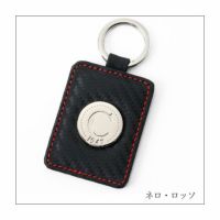 CARACALLA 1947｜カルボニオ・キーリング｜キーホルダー｜ネロ・ロッソ