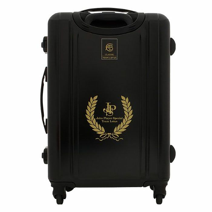CLASSIC TEAM LOTUS｜ジョン・プレーヤー・スペシャル トロリー スーツケース｜バッグ｜ブラック