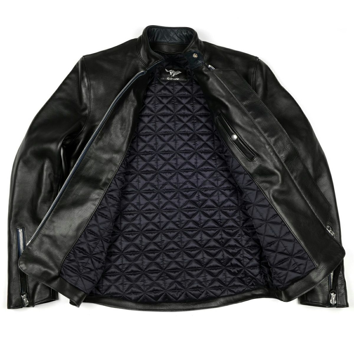 El Solitario｜クラーケン レザージャケット｜レザー｜ブラック