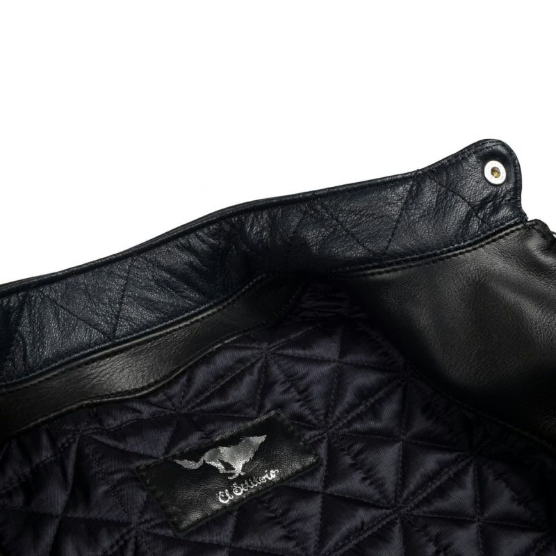 El Solitario｜クラーケン レザージャケット｜レザー｜ブラック