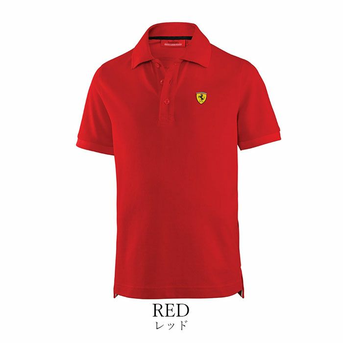 Ferrari｜フェラーリ クラシック ポロ｜ポロシャツ｜レッド