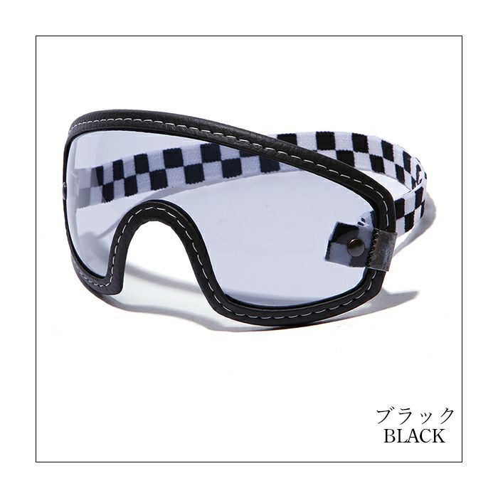 Fashion Helmet｜クラシック ゴーグル｜ブラック